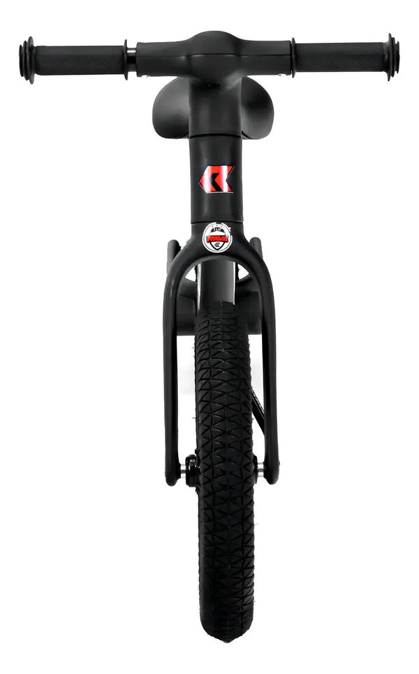 Bicicleta De Equilíbrio Infantil Sem Pedal Rava Buddy Aro 12 Cor Preto