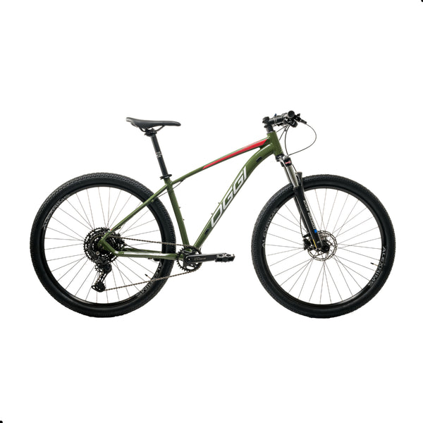 Bicicleta Aro 29 Oggi Big Wheel 7.1 Cues 10v Verde Vermelho Tamanho Do Quadro 17